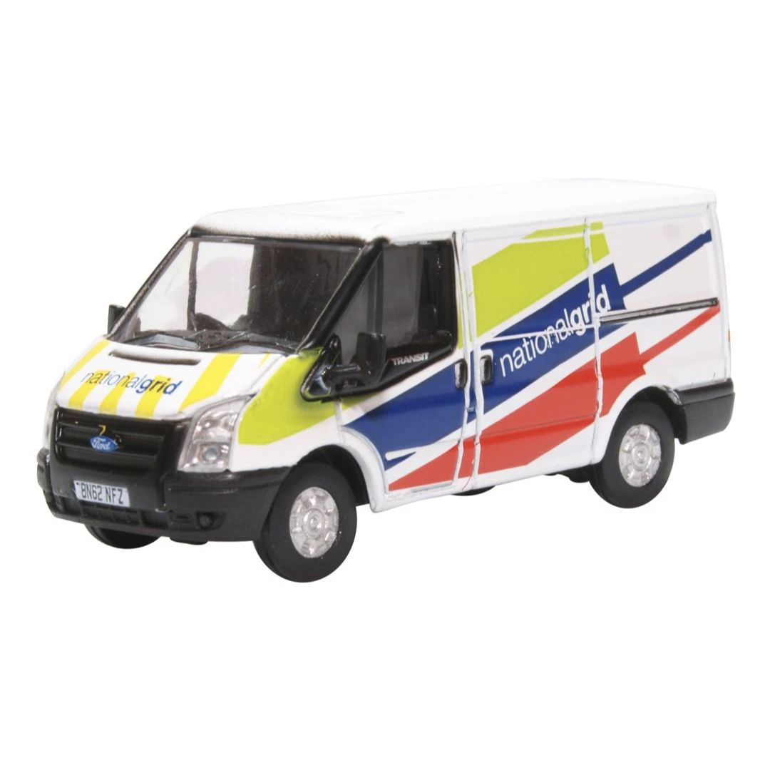 Oxford Diecast 76FT035 OO Gauge Ford Transit MK V National Grid