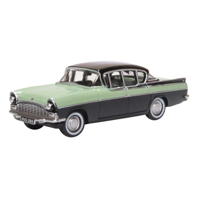 Oxford Diecast 76CRE011 OO Gauge Vauxhall Cresta Versailles Green and Black