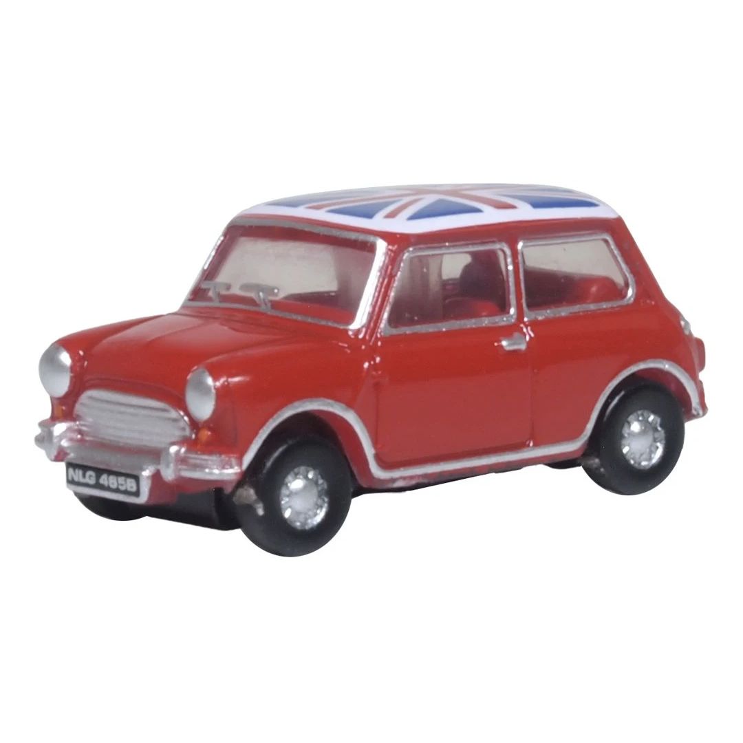 Oxford Diecast 120MN001 TT Gauge Mini Tartan Red/Union Jack