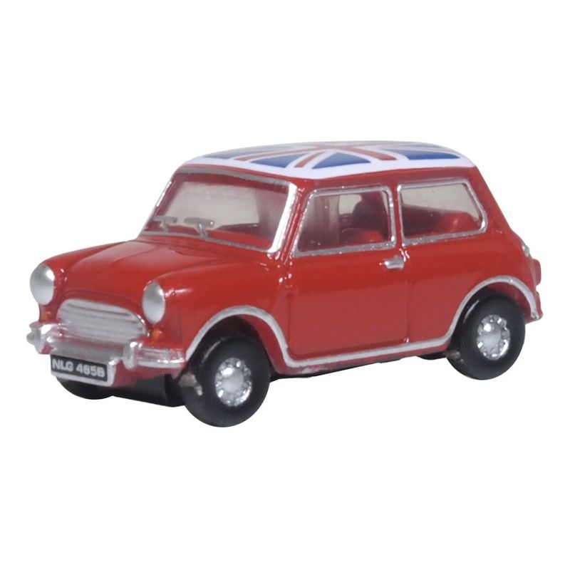 Oxford Diecast 120MN001 TT Gauge Mini Tartan Red/Union Jack