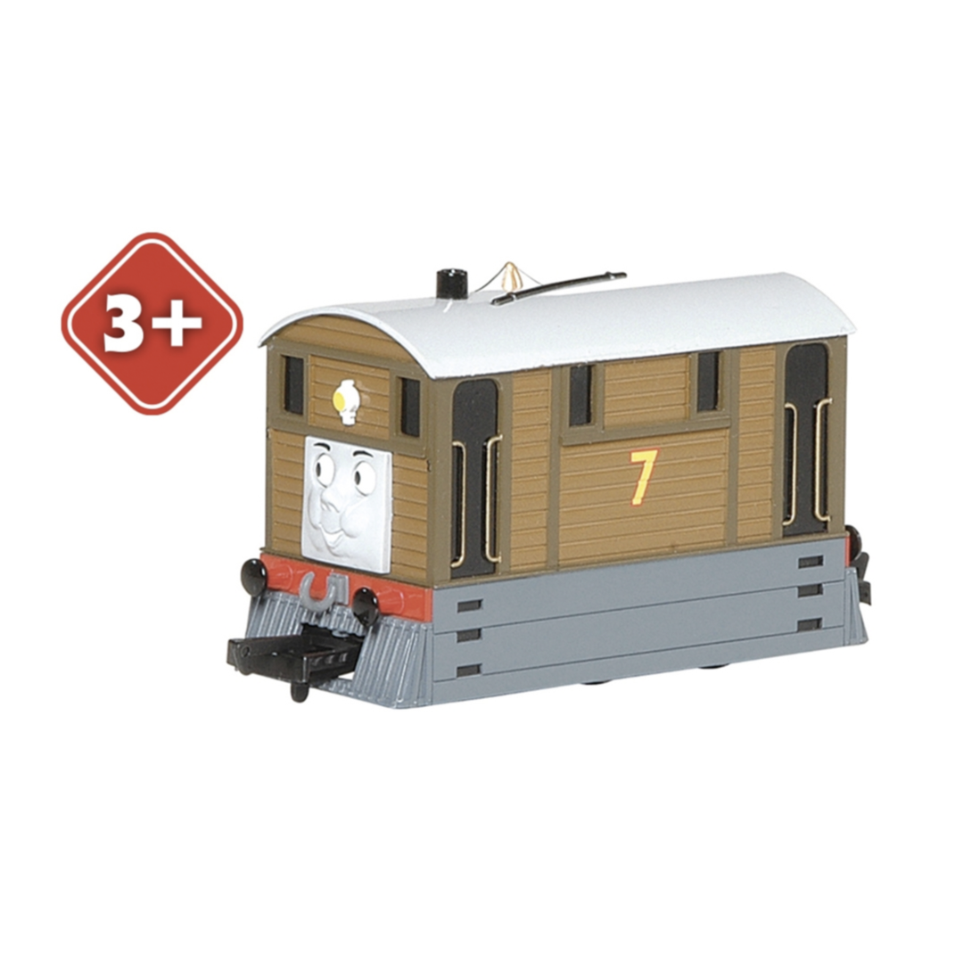 Bachmann 58747BE OO Gauge Thomas and Friends Toby the Tram Engine with Moving Ey img
