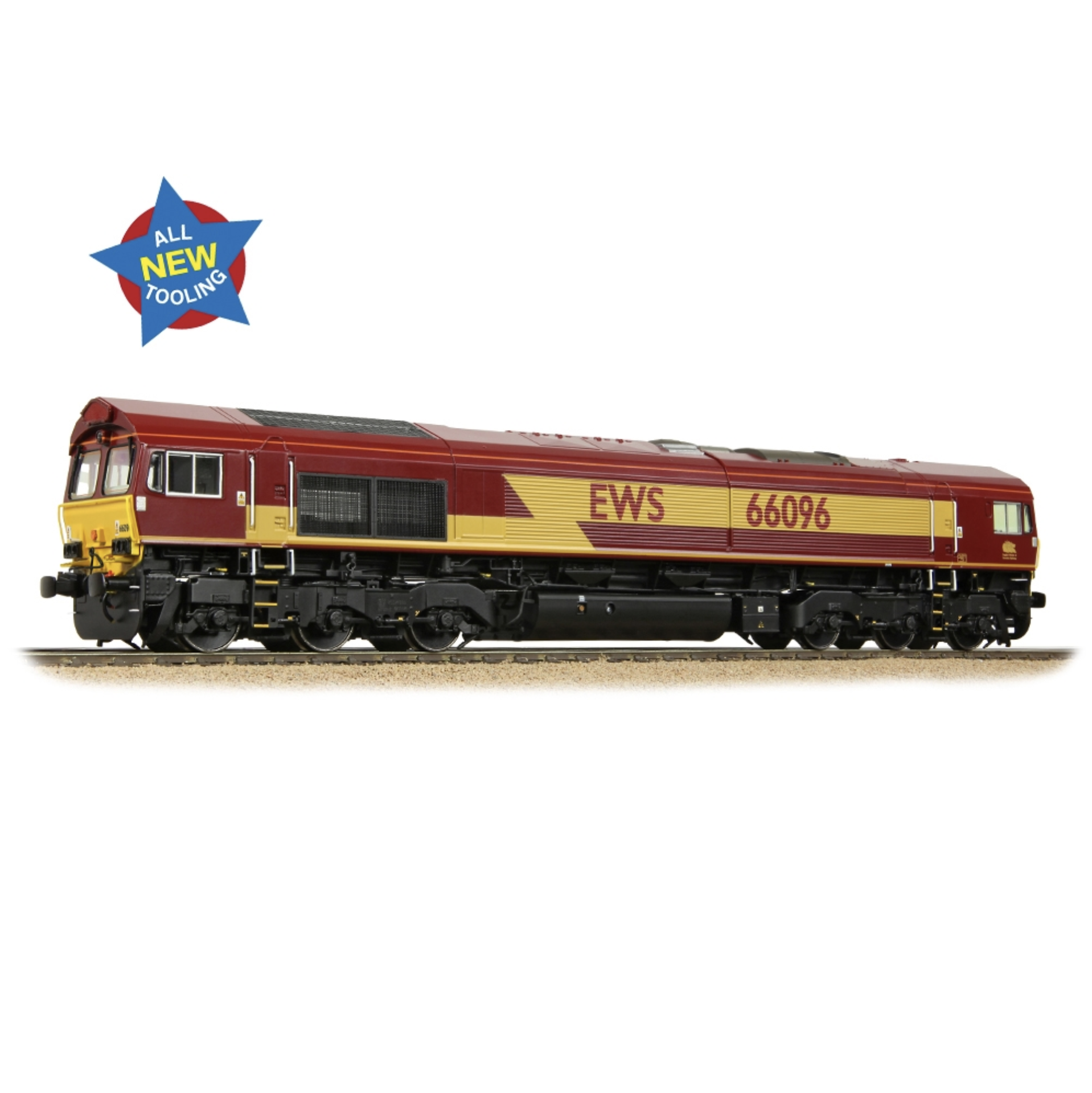 Bachmann 50-000A OO Gauge Class 66/0 EWS img