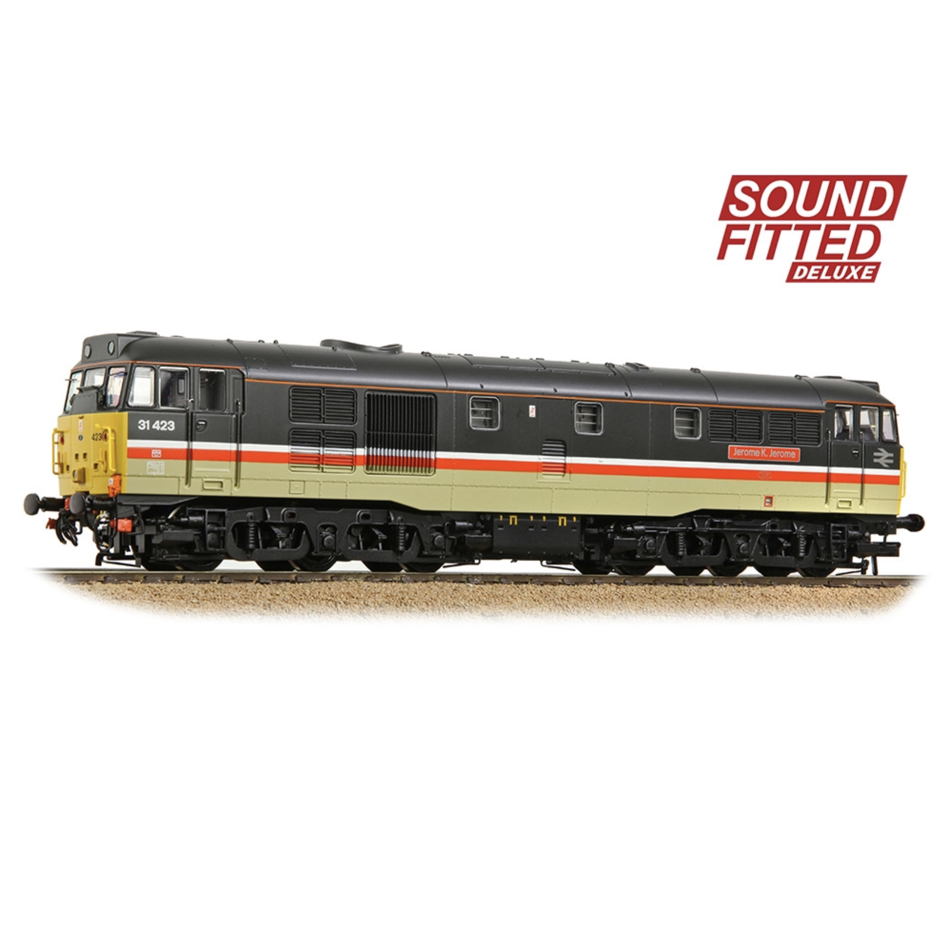 Bachmann 35-827SFX OO Gauge Class 31/4 Refurbished 'Jerome K. Jerome' BR InterCi img