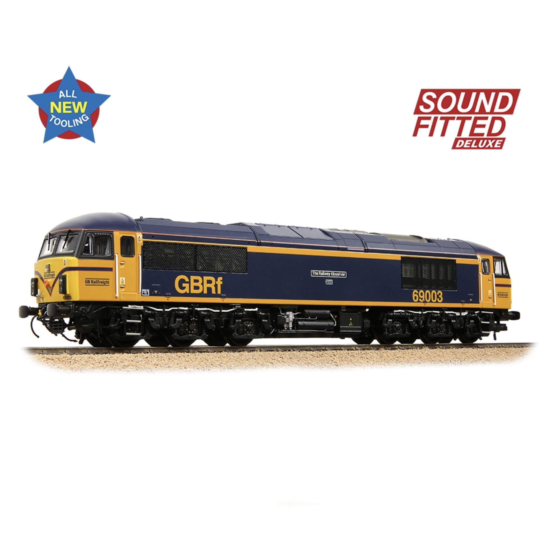 Bachmann 35-778SFX OO Gauge Class 69 'The Railway Observer' GBRf (Sound Fitted D img