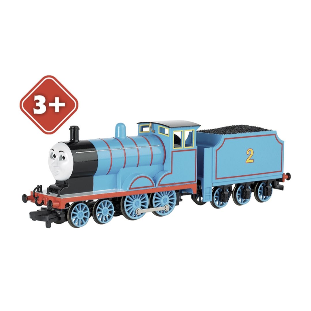 Bachmann 58746BE OO Gauge Thomas and Friends Edward the Blue Engine with Moving Eyes