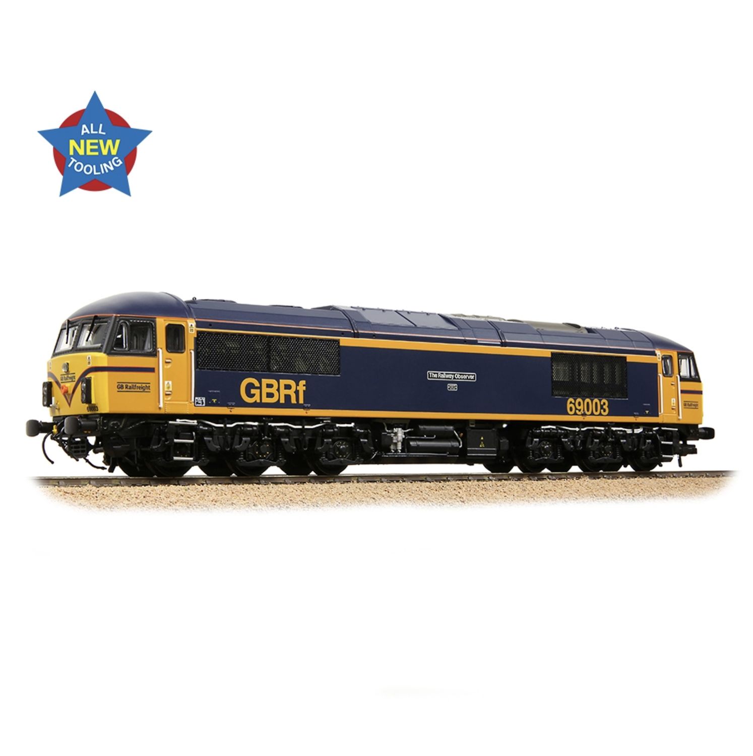 Bachmann 35-778 OO Gauge Class 69 'The Railway Observer' GBRf