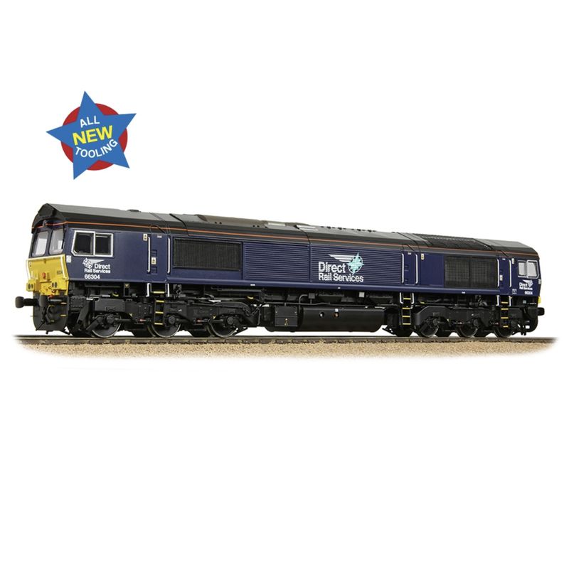 Bachmann 50-009 OO Gauge Class 66/3 DRS Compass (Small Logo)
