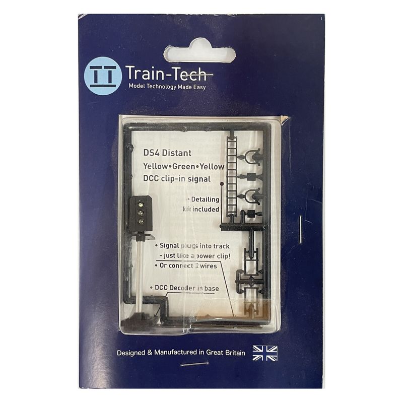 Train Tech DS4 Distant Yellow Green Yellow Signal