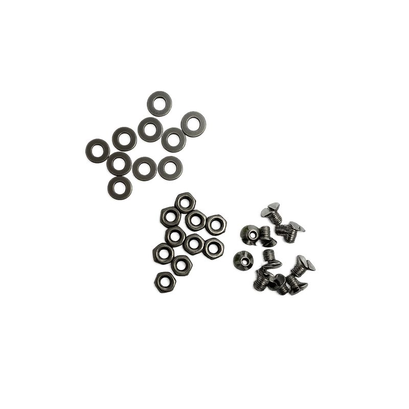 Expo A31145 Countersunk M4 X 6mm Nuts, Bolts and Washers (10 Pack)
