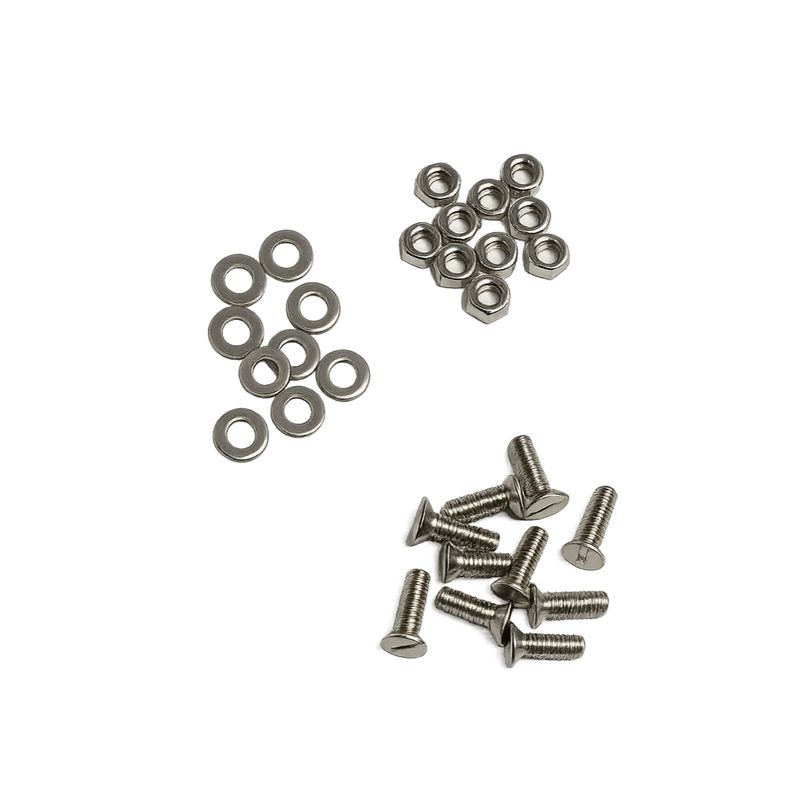 Expo A31146 Countersunk M4 x 12mm Nuts, Bolts and Washers (10 Pack)