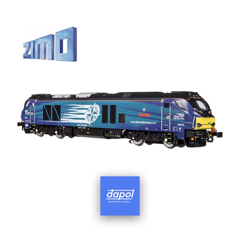 Zimo Sound Decoder For Dapol Class 68