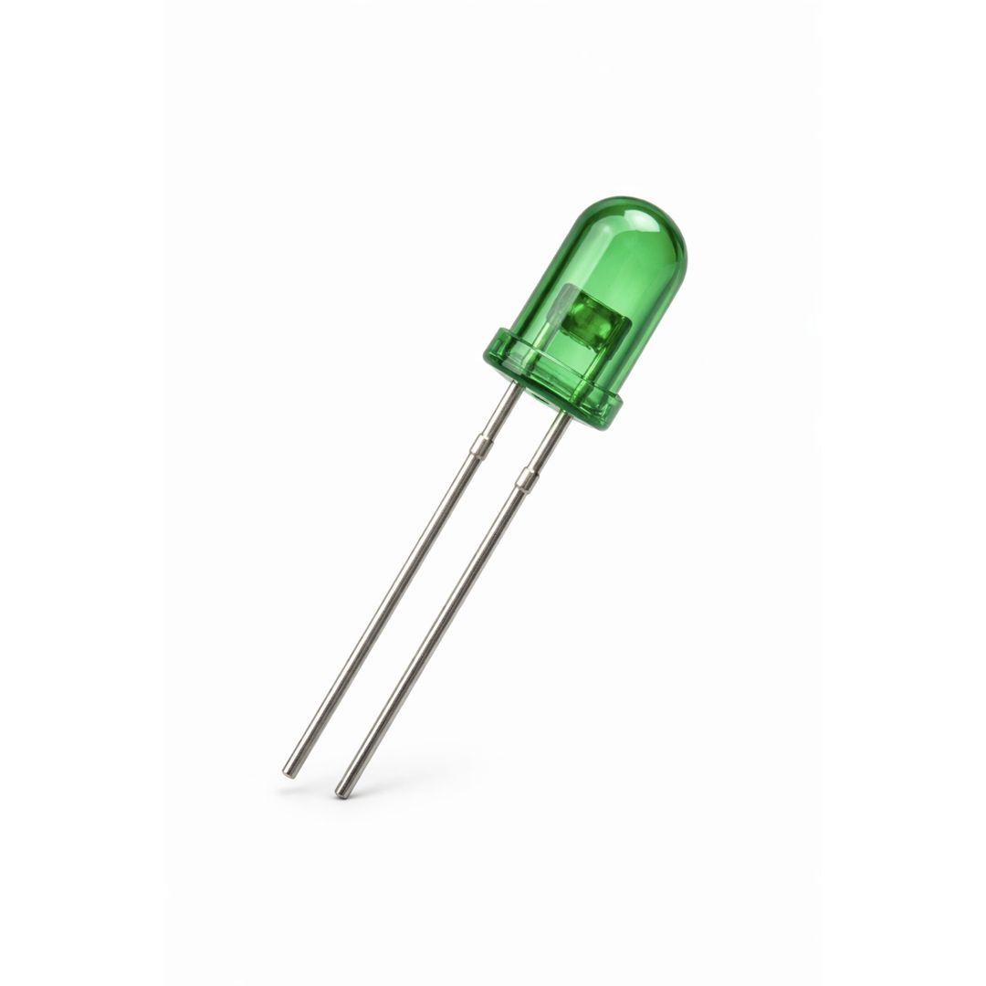 Expo A25201 3mm 12 Volt Green LED (10 Pack)