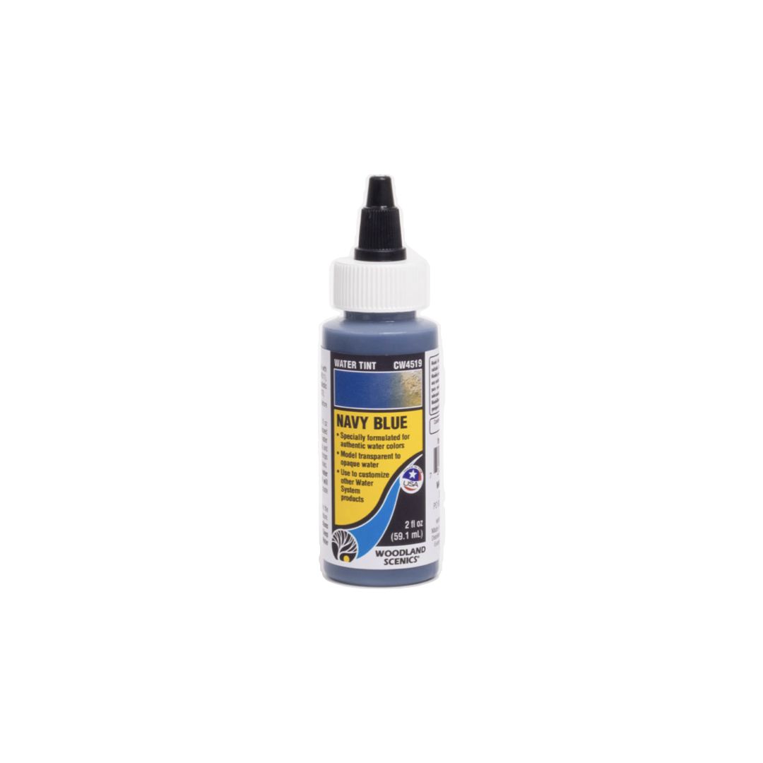 Woodland Scenics Water Tints Full Range, Please Select Colour: CW4519 Navy Blue Water Tint
