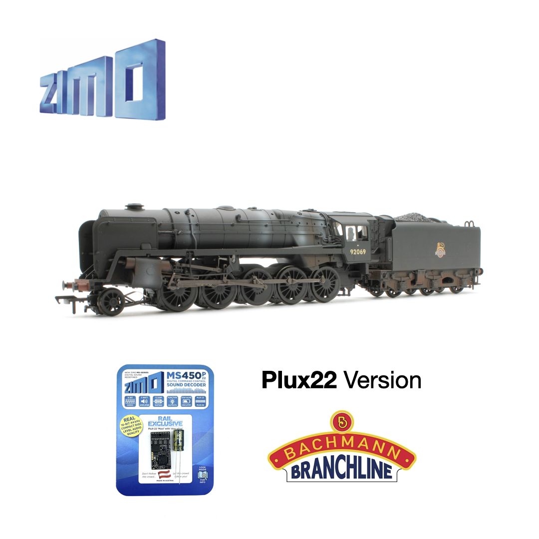 Zimo MS Sound Decoder For Bachmann BR 9F Plux22