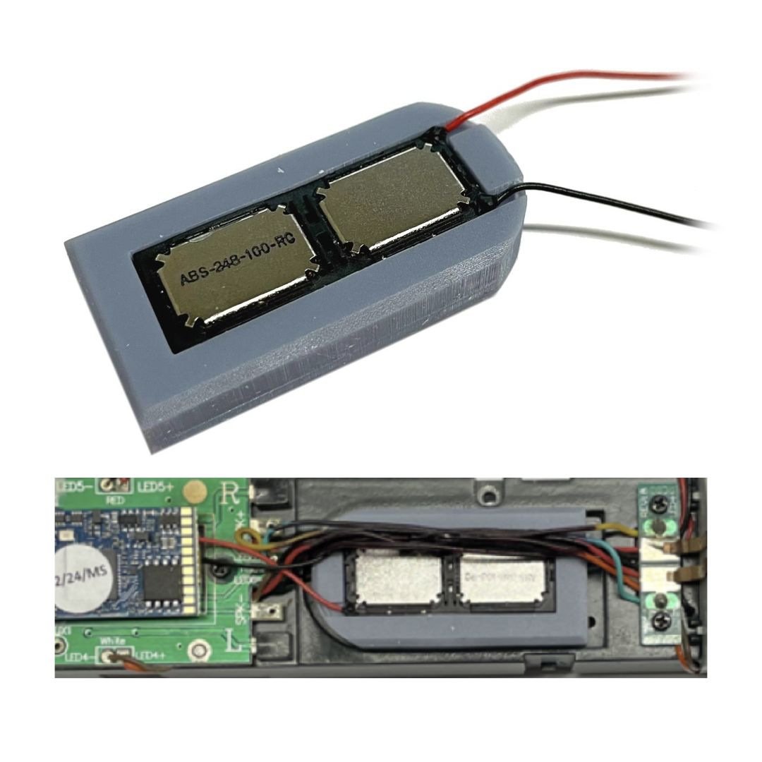 Digitrains 40x20x7mm (Upgrade Speaker For Bachmann 24/37/55 (21 Pin Models)