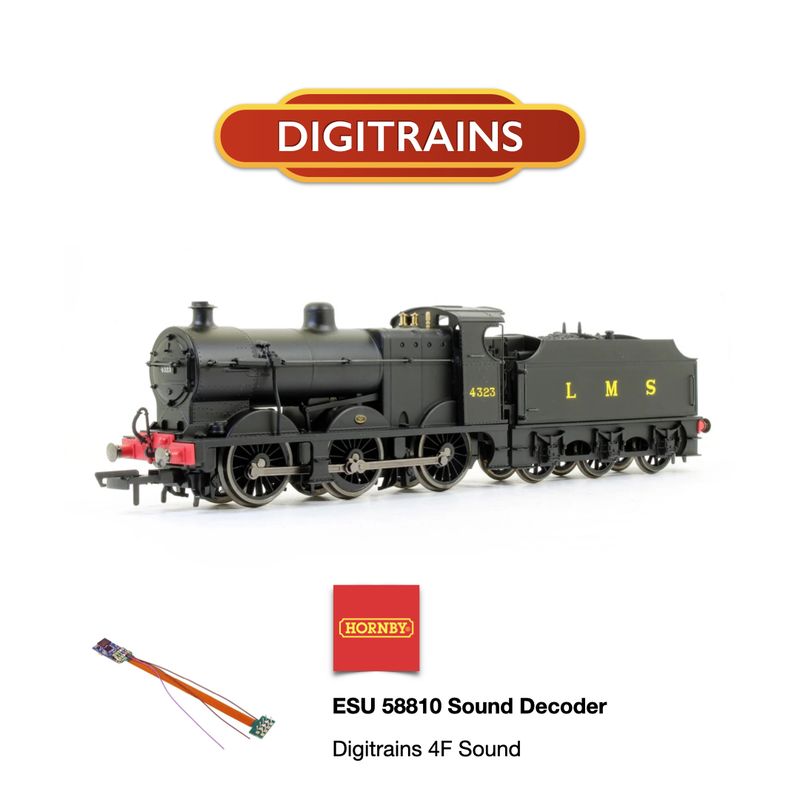 ESU V5 Sound Decoder For Hornby LMS 4F 8 Pin