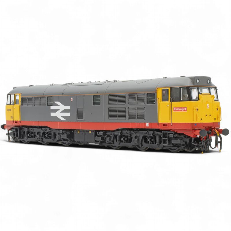 Accurascale ACC3186-DCC OO Gauge Class 31 Railfreight Red-Stripe (DCC Sound Fitted)