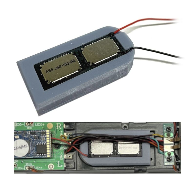 Digitrains 40x20x7mm (Upgrade Speaker For Bachmann 24/37/55 (21 Pin Models)