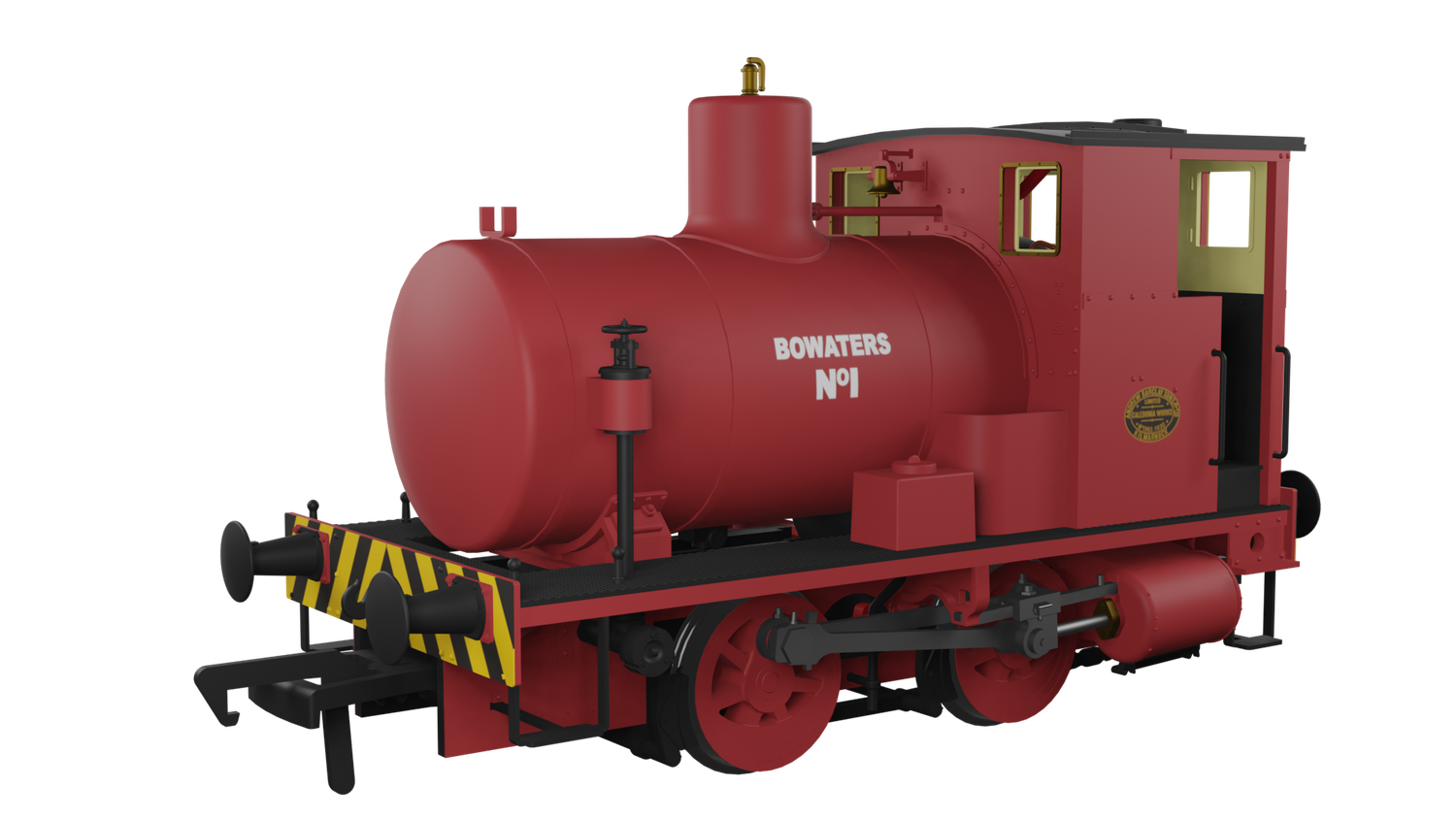 Rapido 965005 OO Gauge Andrew Barclay Fireless 0-4-0 Bowaters (Ellesmere Port) No.1