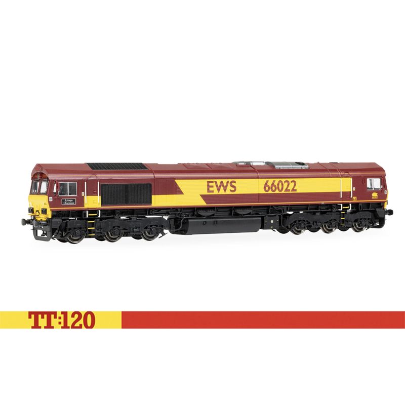Hornby TT3030M TT Gauge  EWS - Class 66 - 66022 'Lafarge Charnwood'