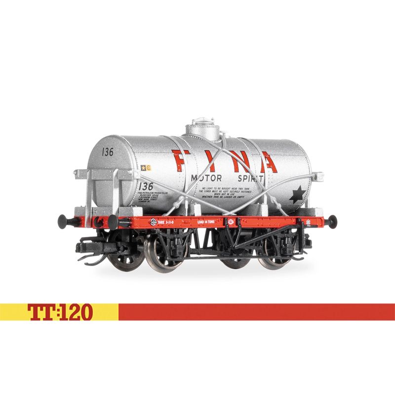 Hornby TT6047 TT Gauge Fina '136' - 12T Tank Wagon