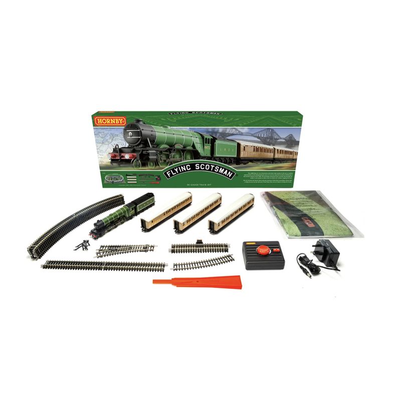 R1255M Hornby OO Gauge Flying Scotsman Train Set