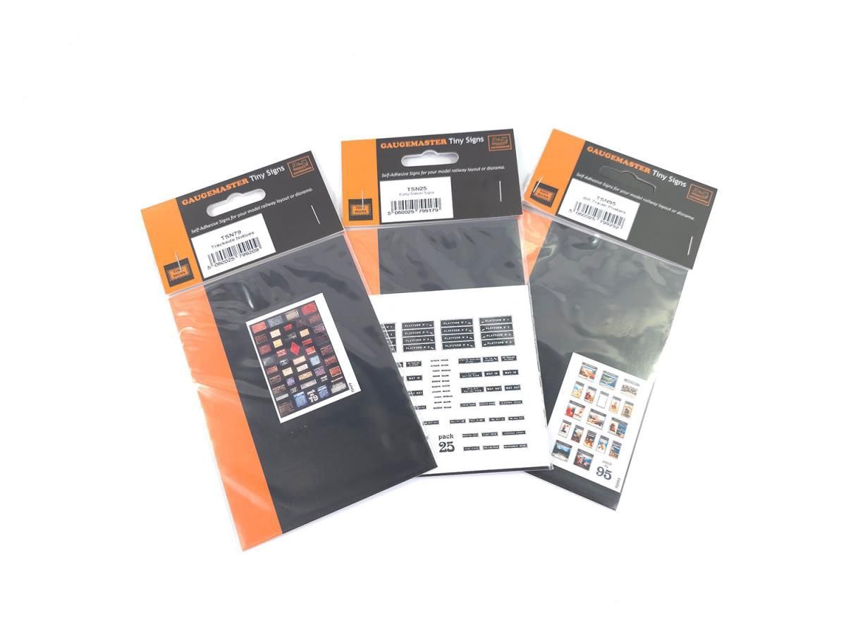 Gaugemaster GMTS201 Station &amp; Trackside Signage Set