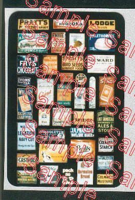 Gaugemaster Tiny Signs TSN83 N Gauge Enamel Advert Signs 3