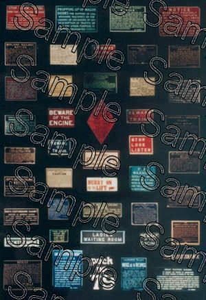 Gaugemaster Tiny Signs TSOO79 OO Gauge Trackside Notices