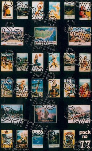 Gaugemaster Tiny Signs TSOO77 OO Gauge BR Travel Posters