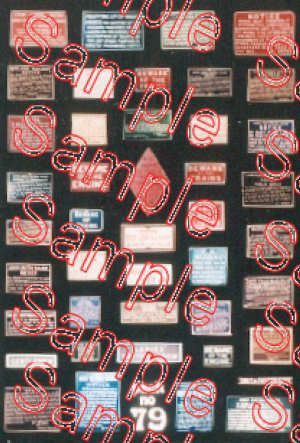 Gaugemaster Tiny Signs TSN79 N Gauge Trackside Notices