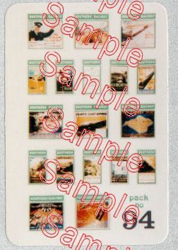 Gaugemaster Tiny Signs TSN94 N Gauge SR Travel Posters