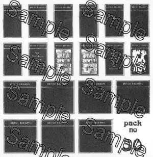 Gaugemaster Tiny Signs TSOO30 OO Gauge BR Poster Boards