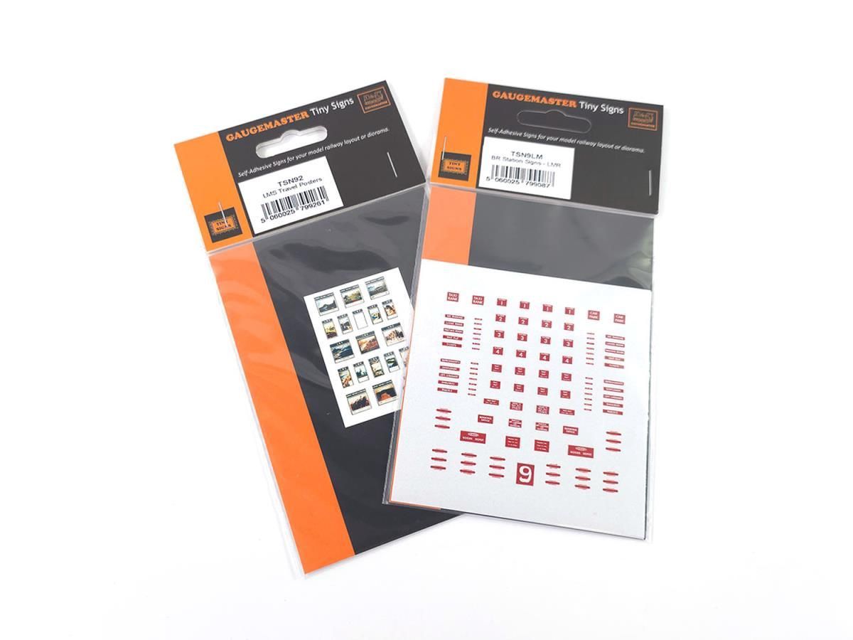 Gaugemaster Tiny Signs GMTS206 LMS Themed Signage Set