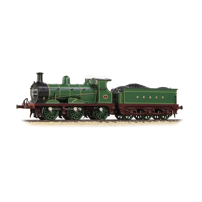 Graham Farish 372-775A N Gauge SE&amp;CR C Class 4 SE&amp;CR Lined Green (Simplified) Steam Locomotive