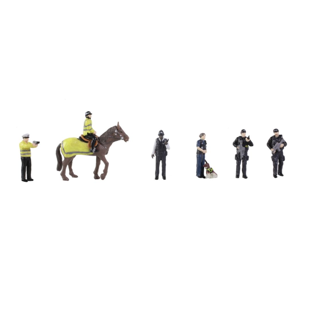 Bachmann 36-440 OO Gauge Modern Police Figures