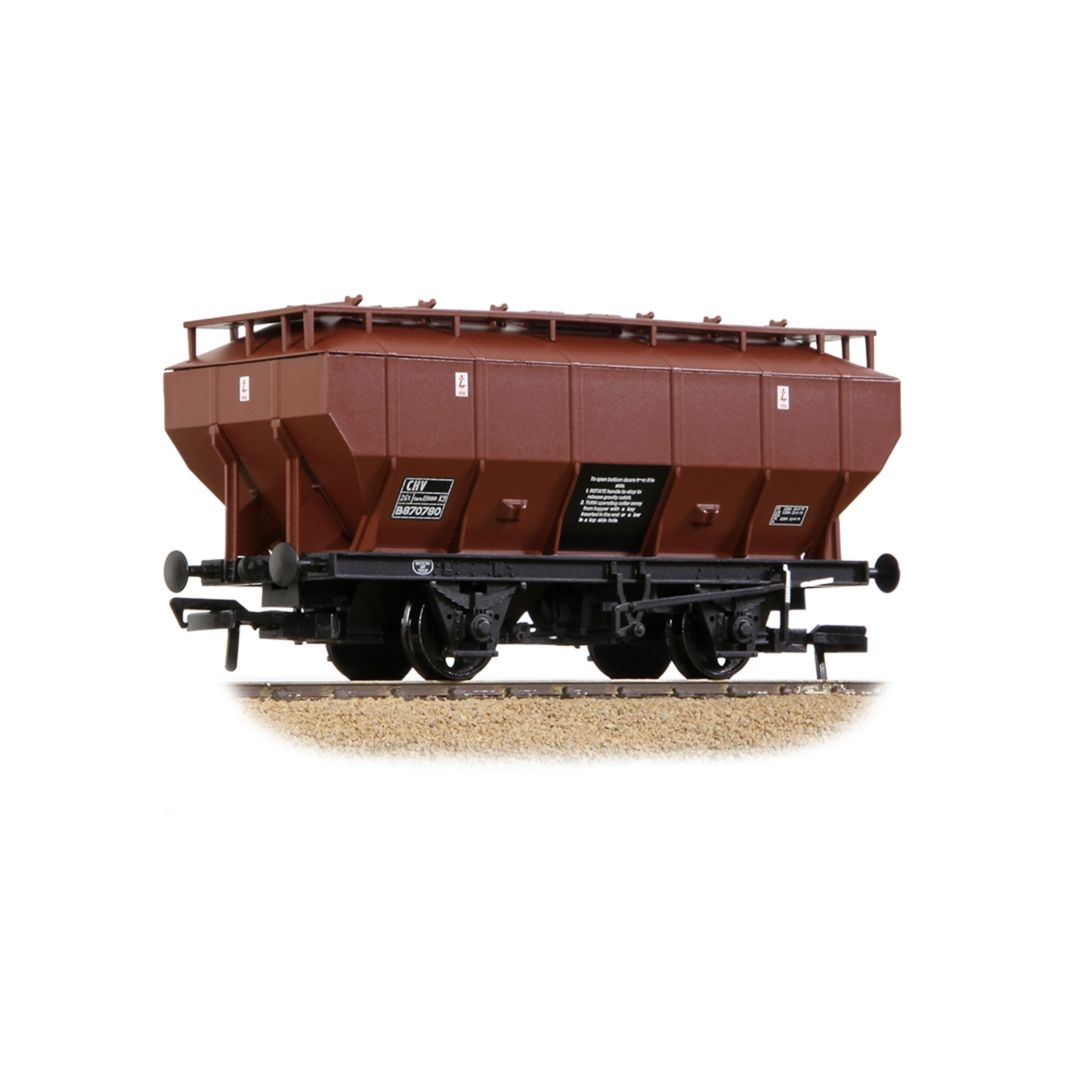 Bachmann 38-500B OO Gauge BR 35T 'Covhop' Covered Hopper BR Bauxite (TOPS)