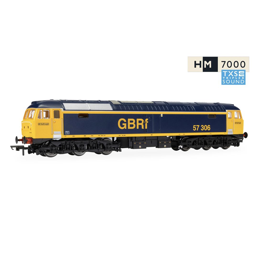 Hornby R30441TXS RailRoad: GBRf - Class 57 - 57306 (DCC Sound Fitted)