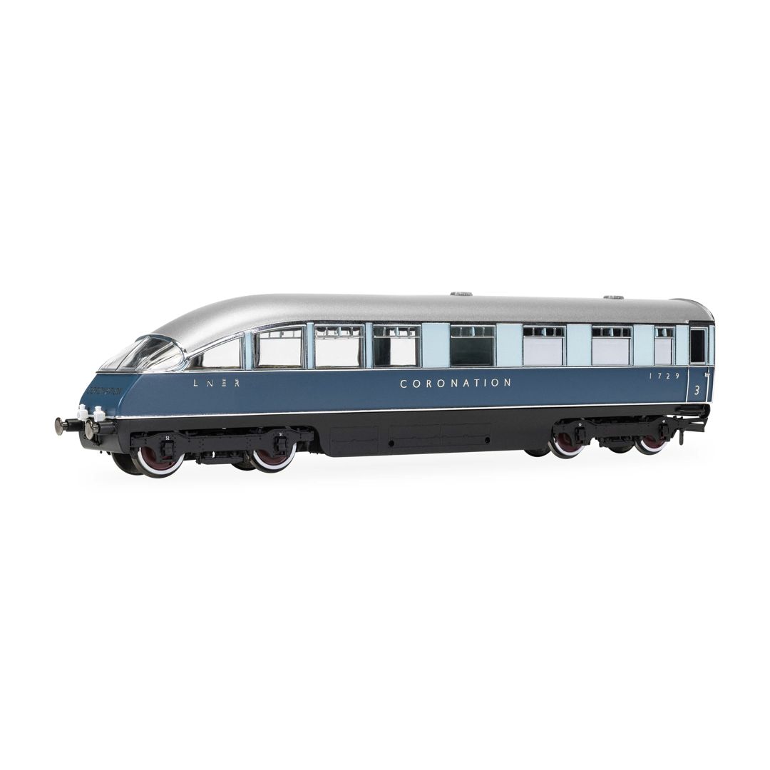 Hornby R40481 LNER OO Gauge - 'Coronation' Observation Car 1729 (The One:One Collection)
