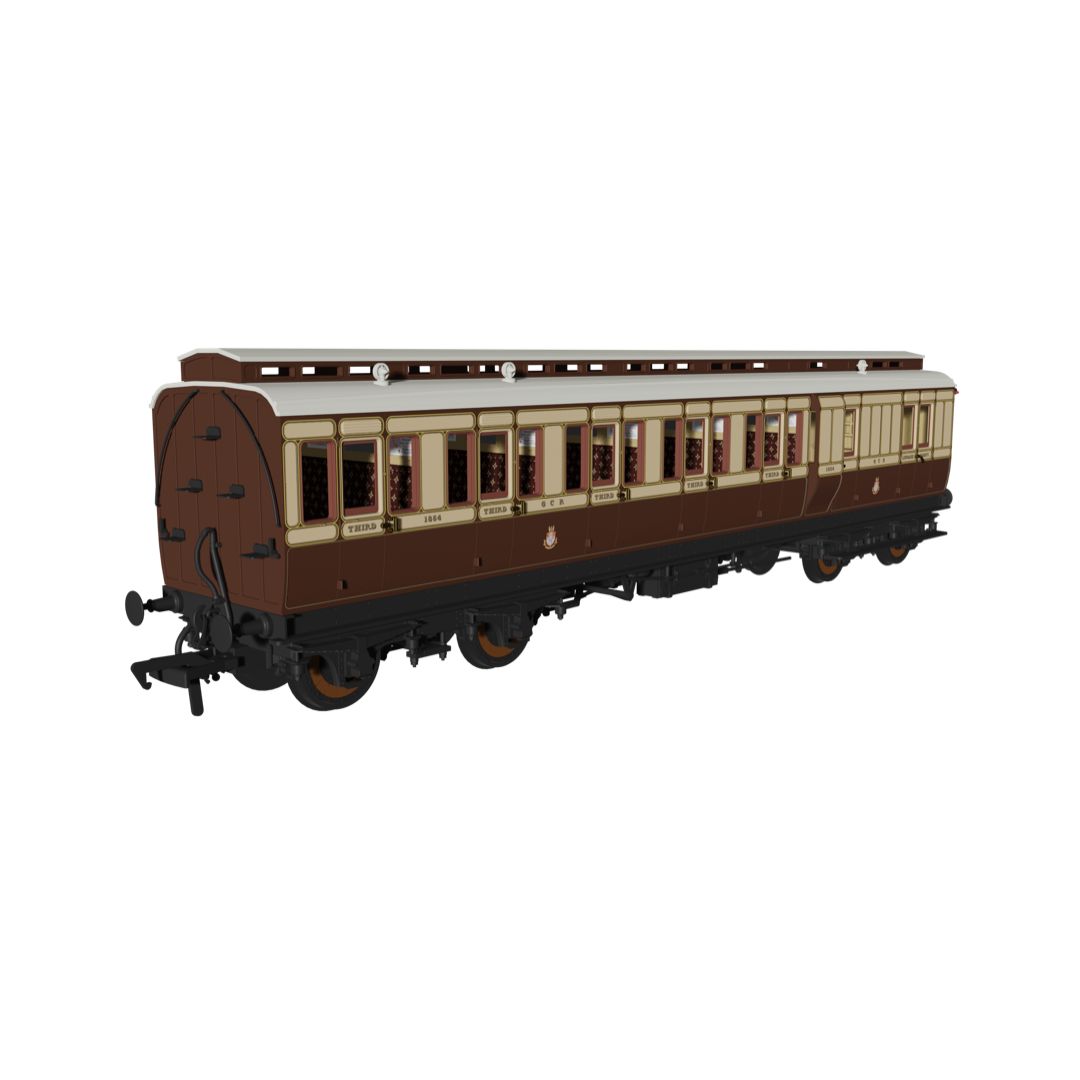 Rapido 978018 OO Gauge GCR ‘Evolution’ Non-Corridor Brake Third No.1854
