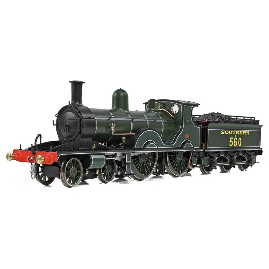 EFE Rail E85024 OO Gauge LSWR Adams T3 560 SR Lined Maunsell Green