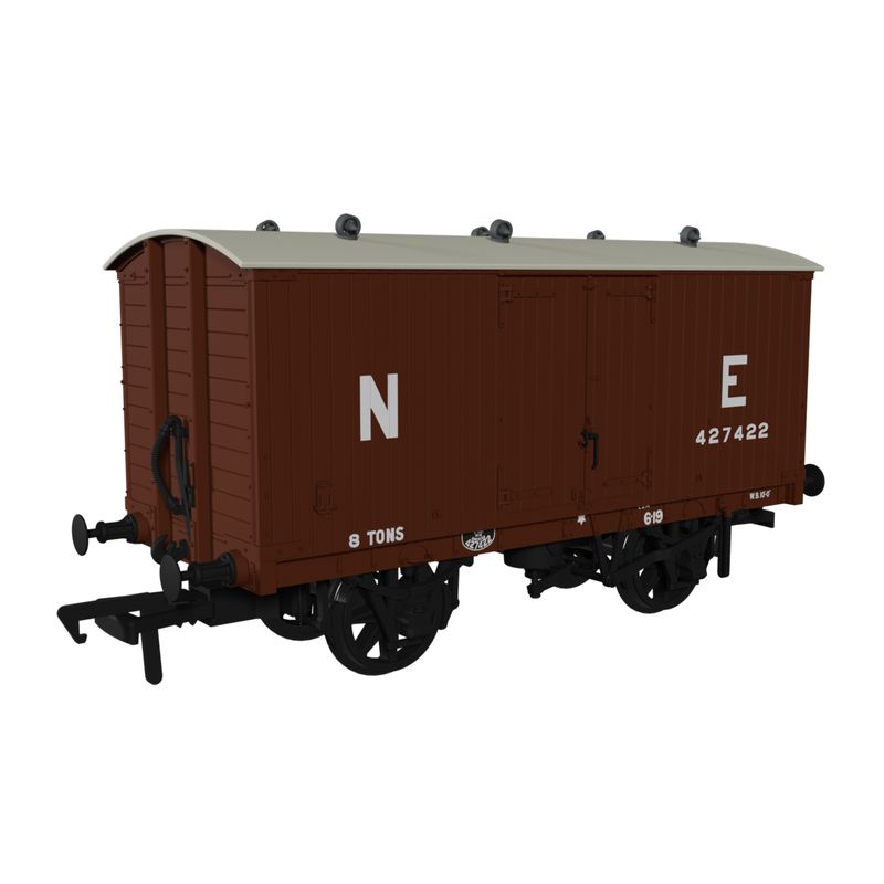 Rapido 930007 OO Gauge GNR 8 Ton Van – NE (Large Letters) No.427422