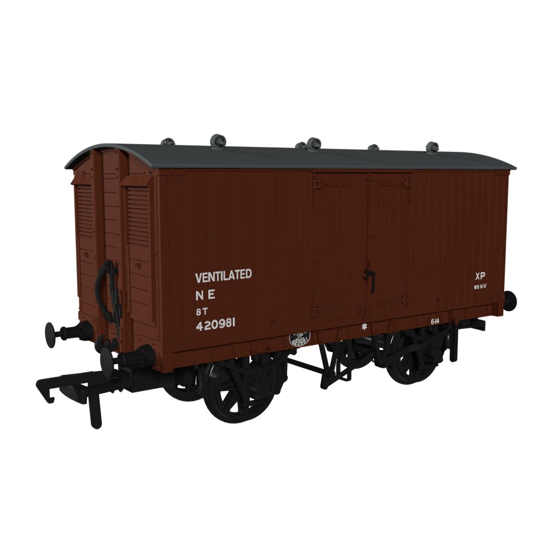 Rapido 930011 OO Gauge GNR 8 Ton Van – NE (post-36) No.420981