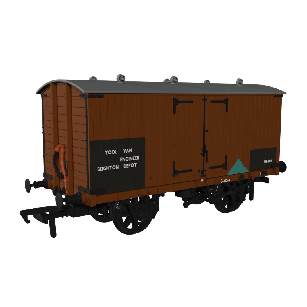 Rapido 930015 OO Gauge GNR 8 Ton Van – BR Tool Van No.E432764
