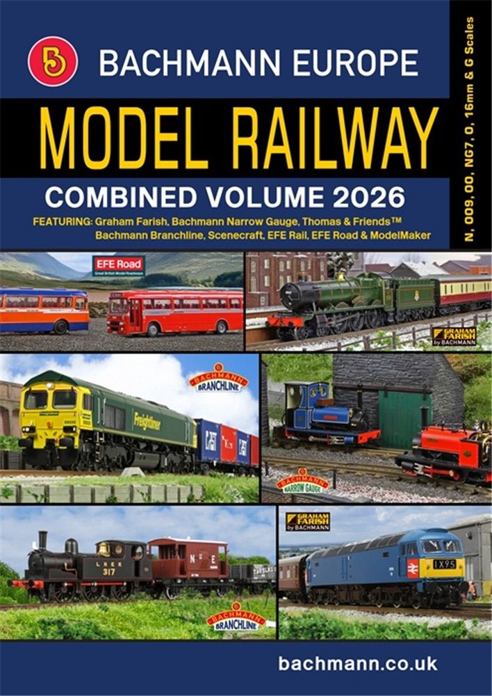 Bachmann 36-2026 Europe Model Railway Combined Volume 2026