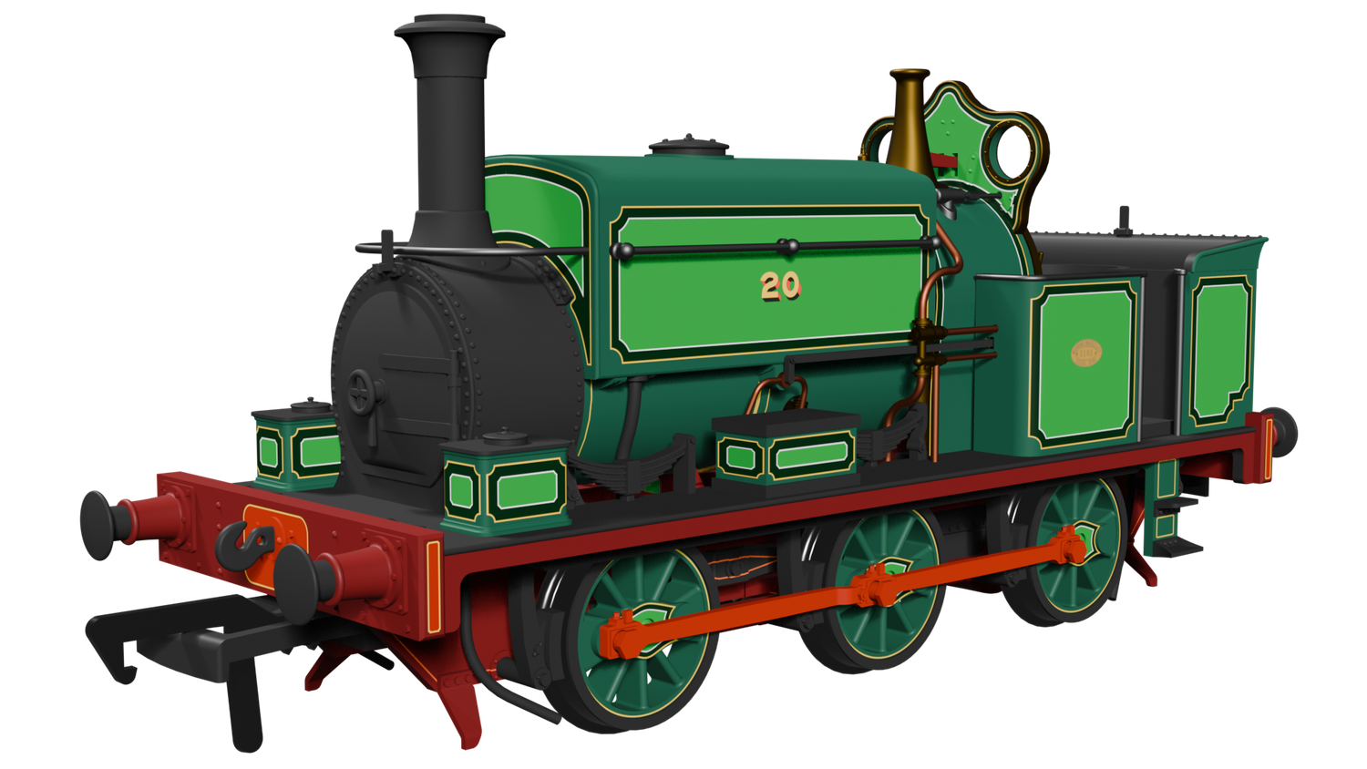 Rapido OO Gauge 960005 Manning Wardle L Class – Logan and Hemmingway No.20