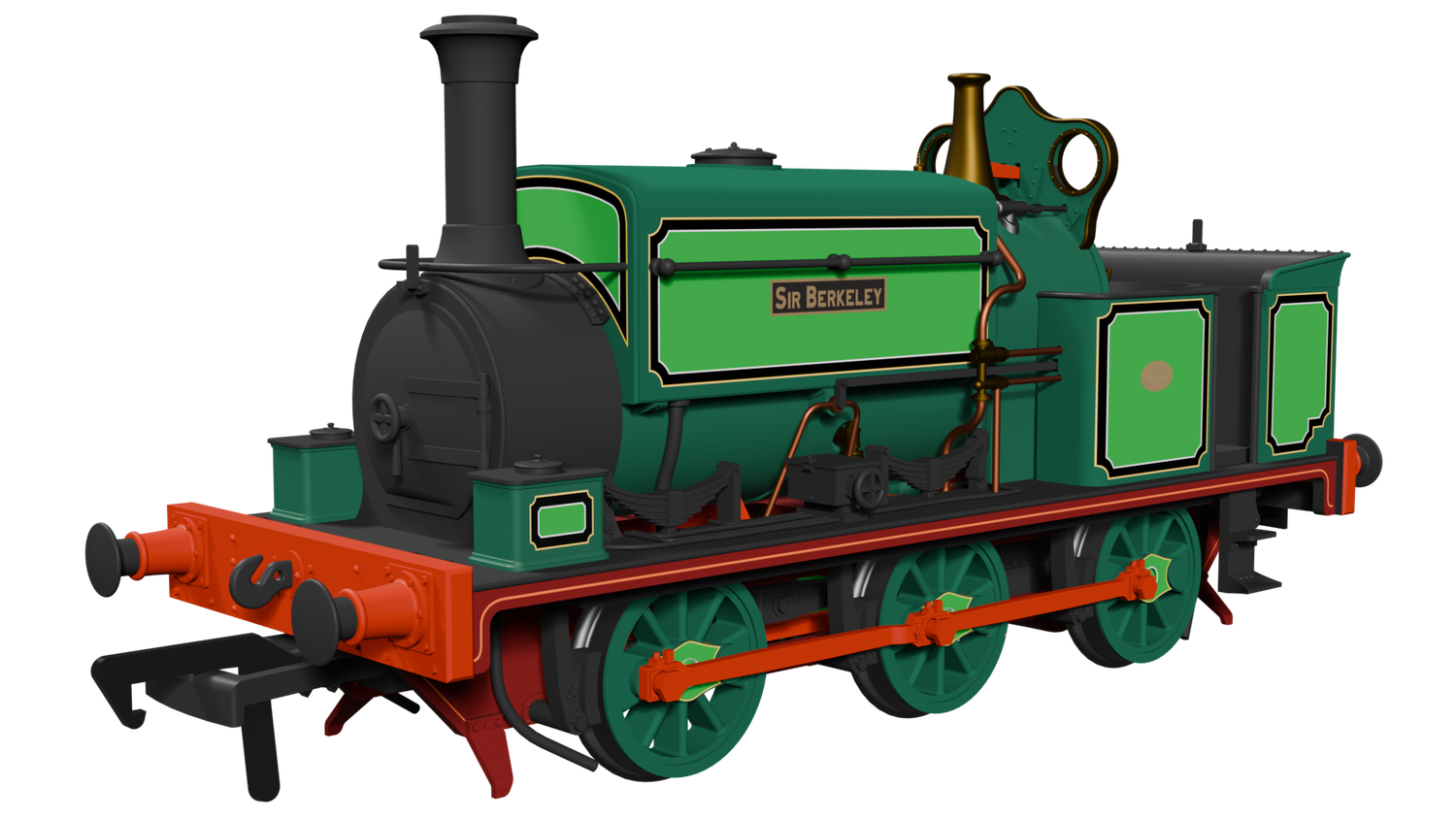 Rapido OO Gauge 960003 Manning Wardle L Class – ‘Sir Berkeley’ (as preserved)