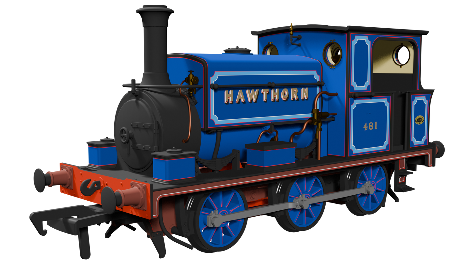 Rapido OO Gauge 960010 Manning Wardle L Class – Hawthorn (what-if)
