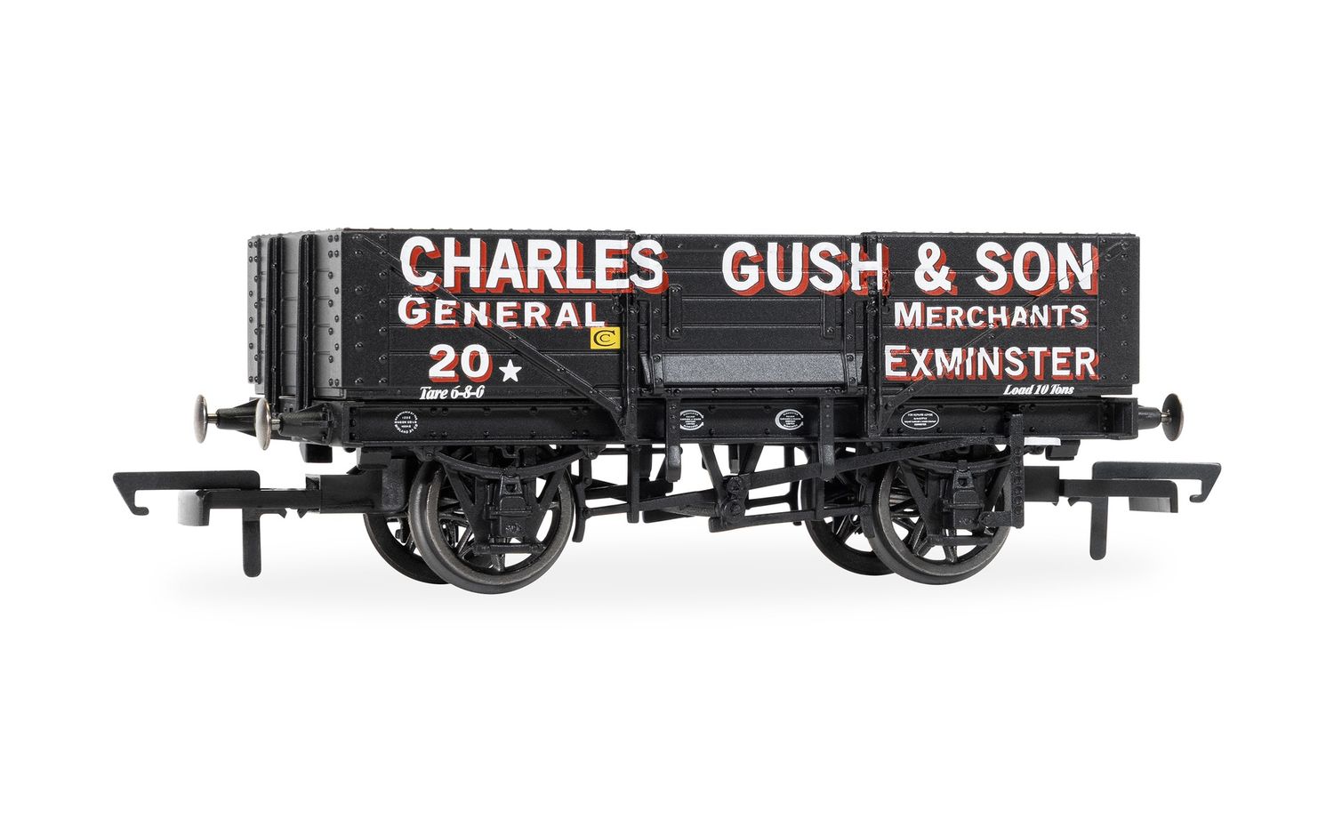 Hornby OO Gauge R60303 Charles Gush and Son - 5 Plank Wagon - No. 20