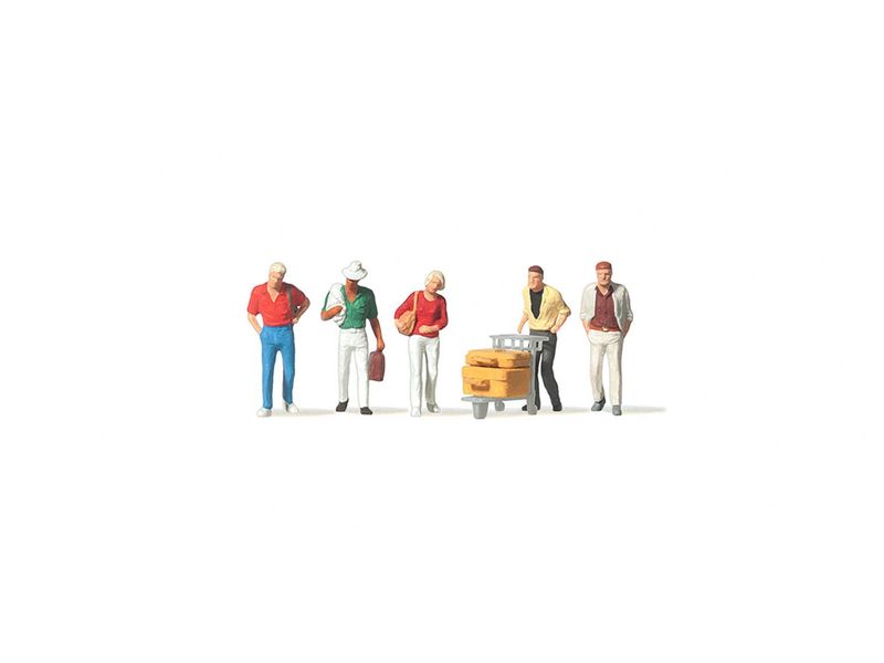 Merten 0282550 TT120 Passengers (5) Figure Set